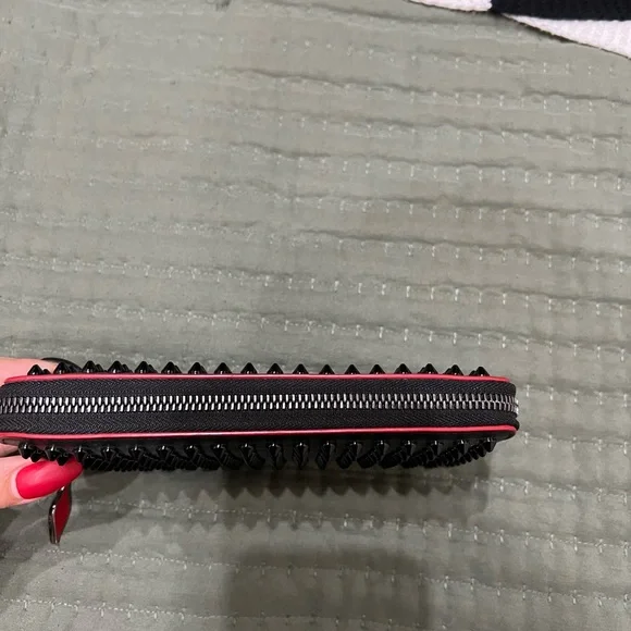 Christian louboutin black spikes Wallet - Picture 3 of 8